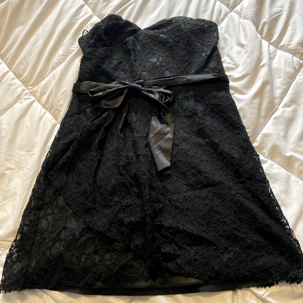 Express size 12 black lace dress